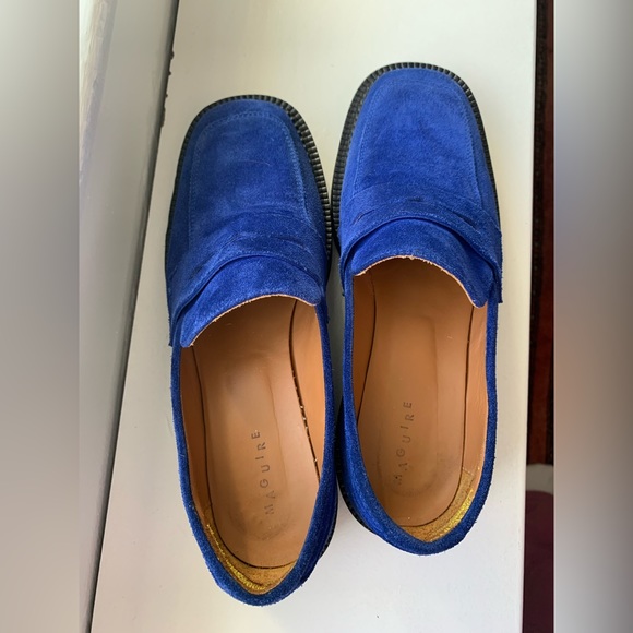 Maguire Klein Blue Paola loafers - Picture 4 of 7
